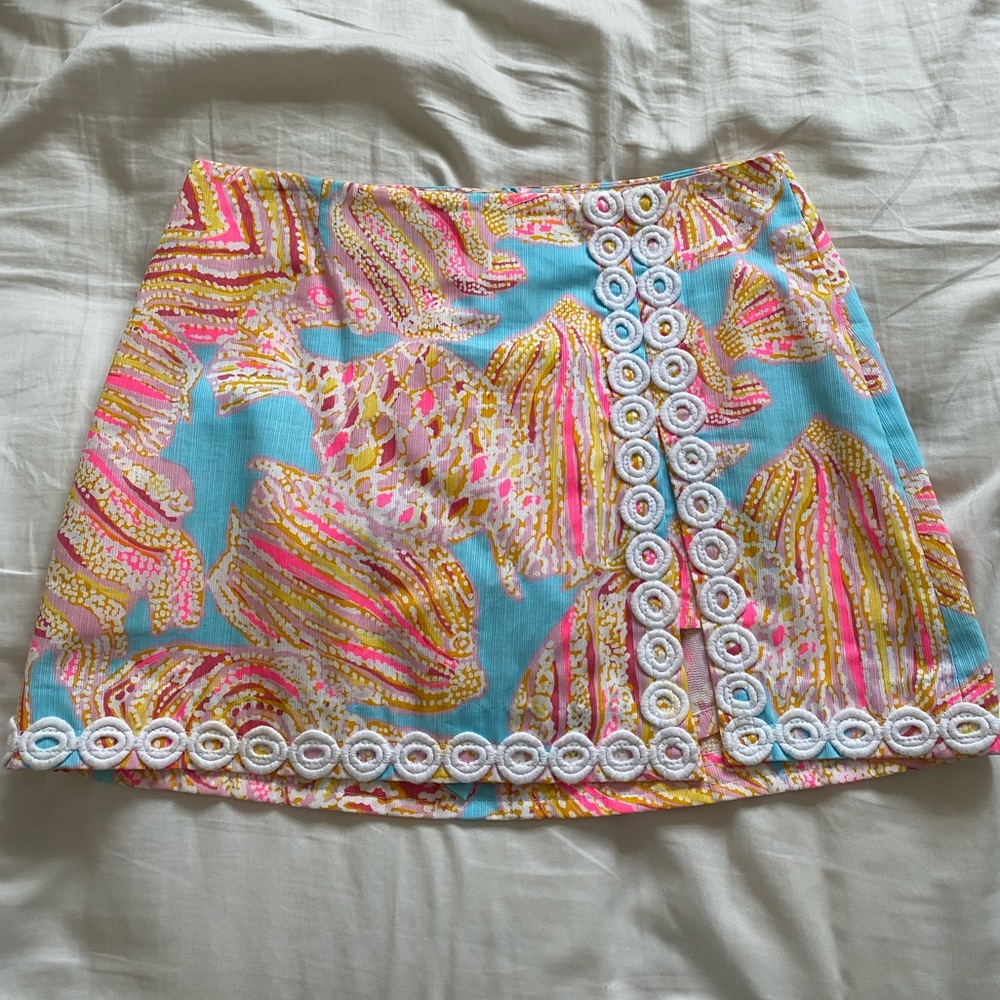Lilly Pulitzer Floral Skort